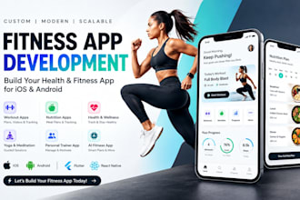 develop fitness app, gym workout app, health and fitness mobile app, trainer app