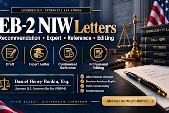 draft a winning eb2 niw recommendation letter for uscis