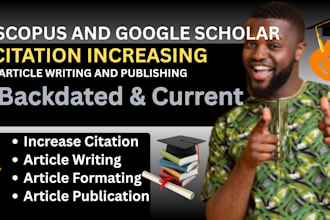 increase google scholar using research gate and journal