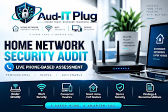 perform a professional home network security audit