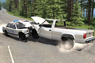 create beamng drive car mods, fix jbeam files and car physics