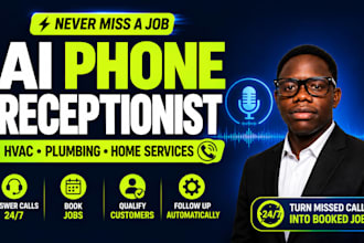 build ai receptionist for hvac plumbing and home services using gohighlevel
