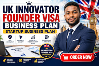 write uk innovator founder visa business plan startup business plan