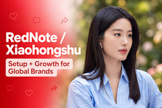 rednote xiaohongshu account growth and management for international brand