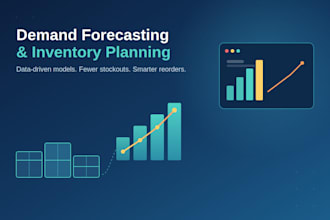 build you a working demand forecasting or inventory planning model
