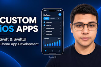 develop a custom ios app using swift and swiftui