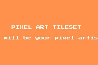 do pixel art sprite sheet and pixel animation