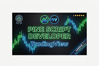 develop custom tradingview pine script indicators and alerts
