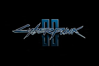 design futuristic cyberpunk logo for your brand