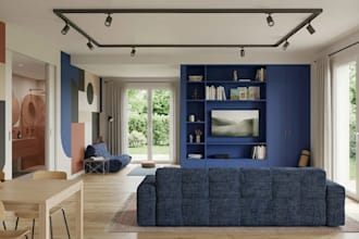 do residential architecture design, floor plans and 3d exterior rendering