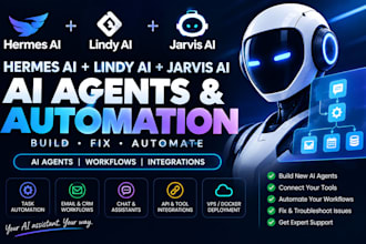 build hermes ai lindy ai personal jarvis ai agents obsidian second brain ai os