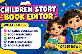 edit children story book proofread kids picture book children story book editor