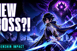 design stunning genshin impact thumbnails