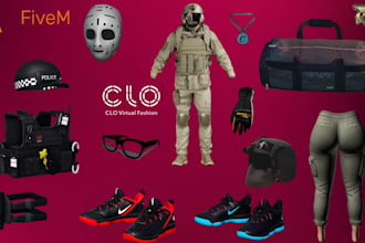 create fivem clothing 3d cloth gang outfit fivem eup mc kuttes gta 5 vest