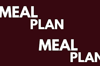 be your meal planner
