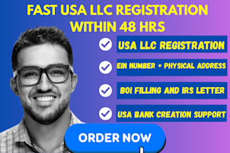 do USA llc registration, US llc creation and ein for US and non residents