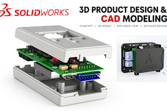 industrial product design pcb enclosure electronic casing solidworks fusion 360