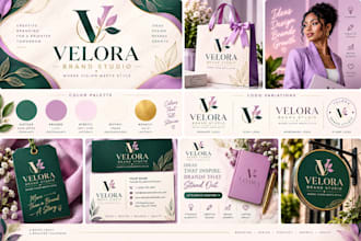 design modern logo design,brand identity and complete branding kit