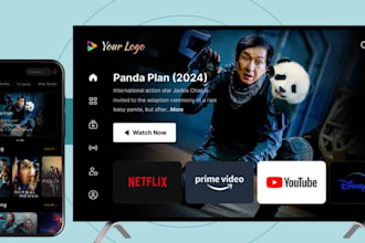 rebrand your iptv app with your logo, colors and custom branding
