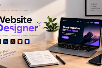 design a professional wordpress website for startups