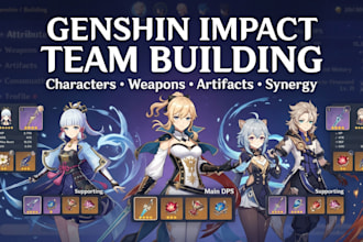 build strong teams for you in genshin impact