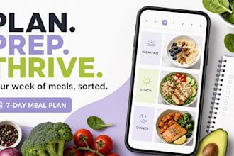 create a weight loss meal plan with healthy recipes