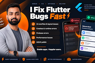 fix flutter bugs crashes and ui issues in your app fast