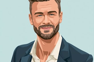 draw cute cartoon avatar from your photo