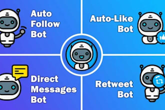 twitter bot chatgpt ai, x followers, tweet automation, x bot, mass dm bot