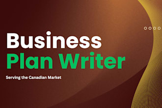 redesign a canadian business plan for investor funding