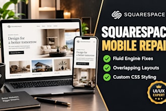 ix squarespace mobile responsive layout and optimize fluid engine