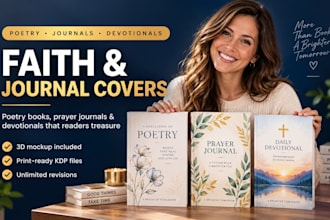 design christian ebook covers prayer journals devotional book design