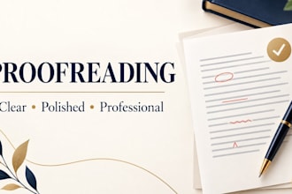 proofread and edit your english content for clarity and tone