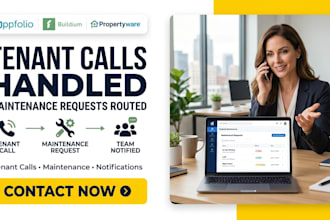 automate tenant maintenance calls for property managers