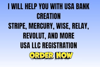 do USA bank creation for US llc owners, USA physical address, proof of address