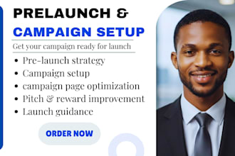 create your kickstarter indiegogo pre launch strategy