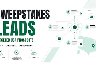 sweeps lead, usa leads, bank leads, gambler leads, senior elderly leads