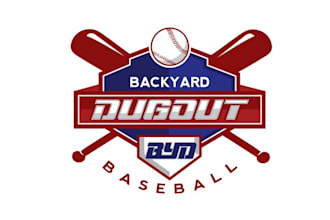 design awesome baseball club team theme logo