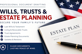 professionally draft wills, trusts and estate planning documents fast