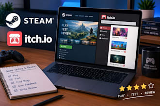 do beta testing for your pc game