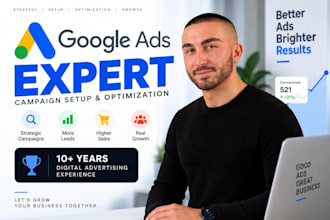 set up and manage your google ads PPC campaigns