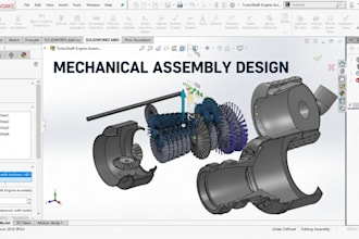 mechanical design dfm engineering functional product prototype cad solidworks