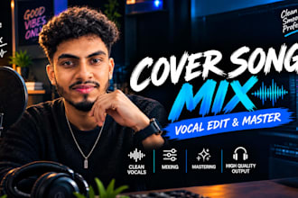 professionally mix and master your cover song vocals