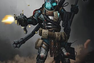 fantasy character art and fantasy character art