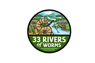 design super agricultural fishing industry logo