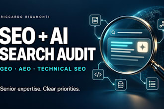 audit your website for SEO and ai search visibility