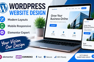design a professional wordpress website