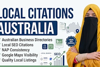 build austrailian local citation for local SEO