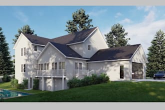 create realistic renderings real estate clients, developers