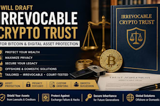 build irrevocable crypto trust for bitcoin digital asset protection legacy plan